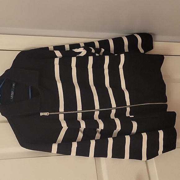 Ralph Lauren asymmetical zip sweater - Picture 1 of 2